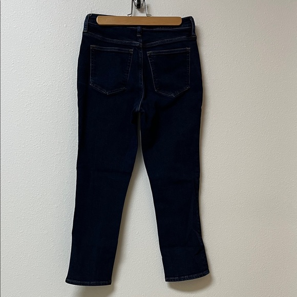 J Crew essential straight leg Dark Blue Women's Jeans size 27 - Picture 2 of 3